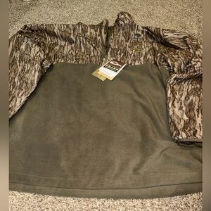 NWT Drake Men's MST Half-Zip Eqwader Bottomland Jacket 2X